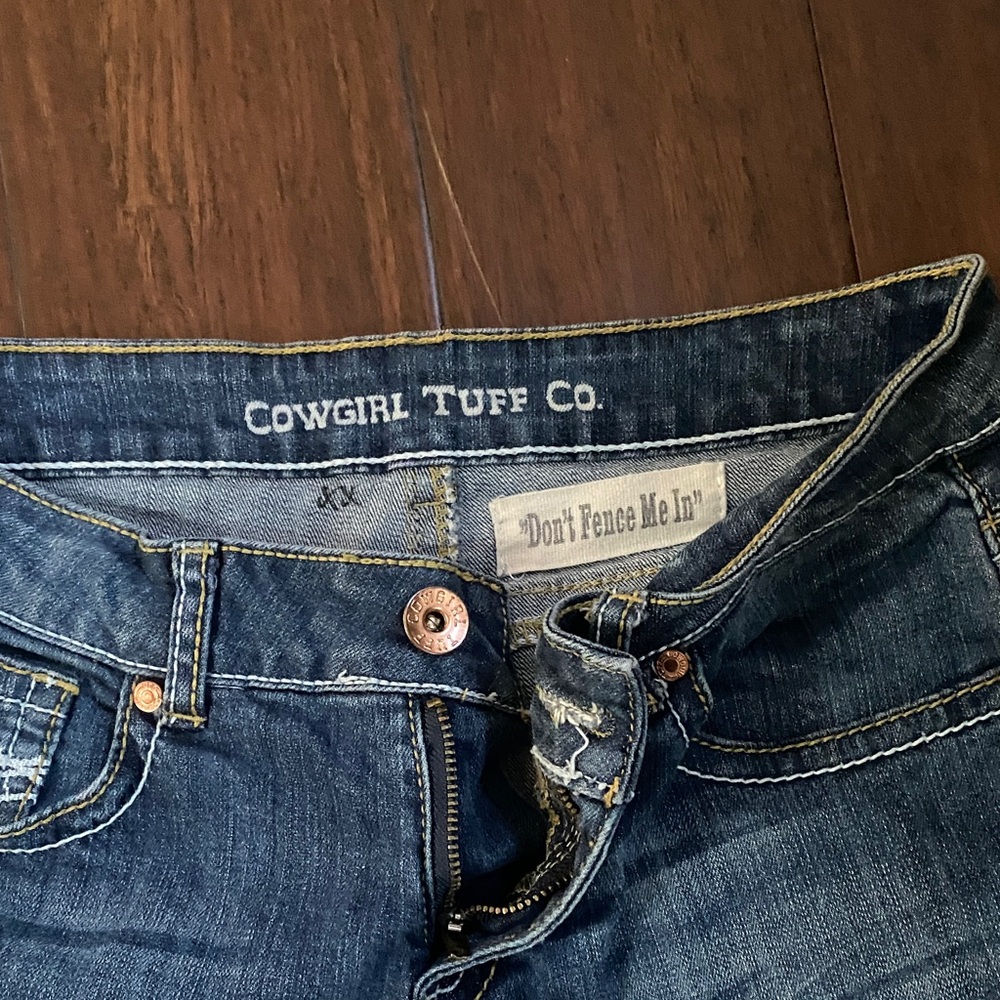 Cowgirl Tuff Indigo Denim Jeans